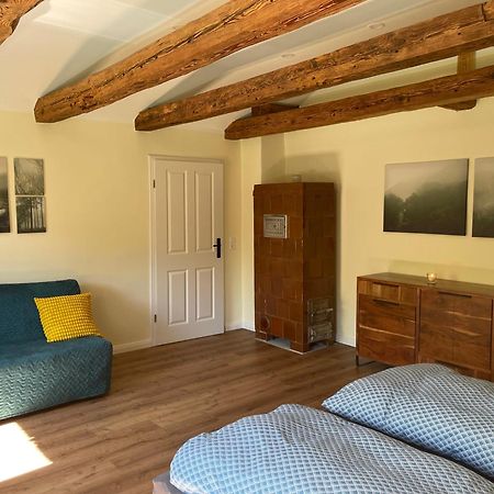 Ferienwohnung Am Rathsburgsee Gramzow Ngoại thất bức ảnh