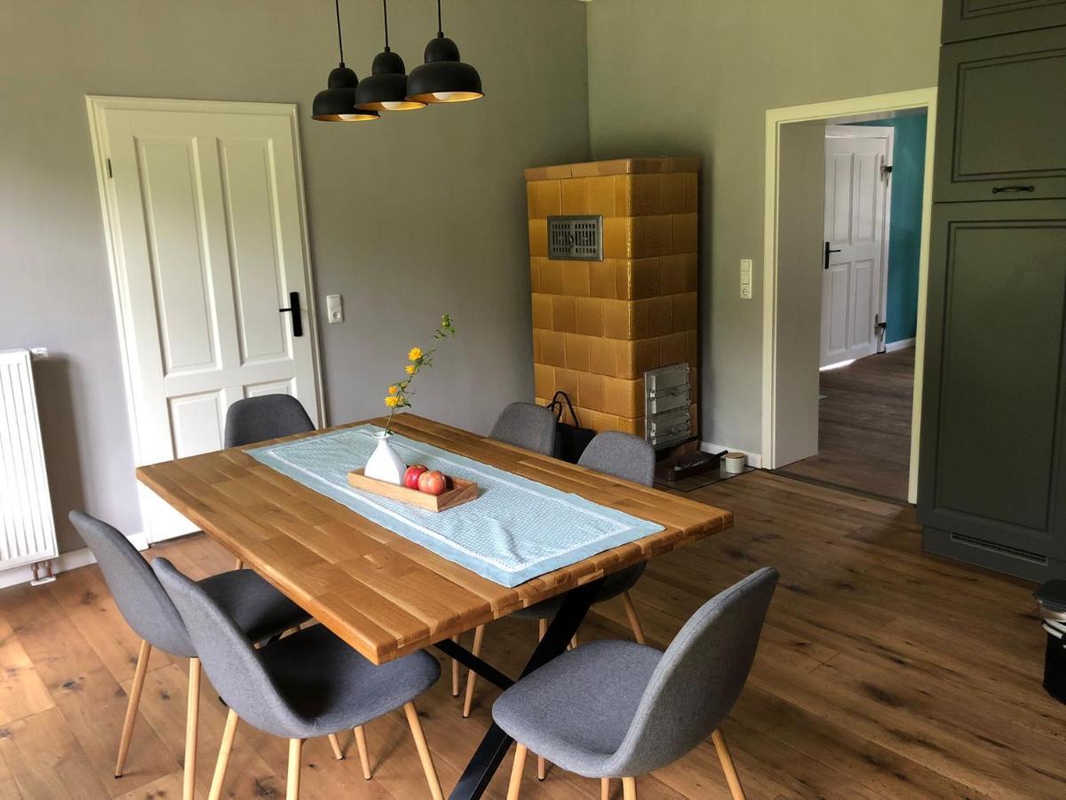 Ferienwohnung Am Rathsburgsee Gramzow Ngoại thất bức ảnh