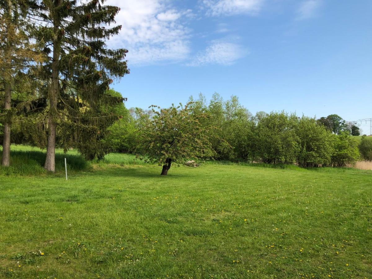 Ferienwohnung Am Rathsburgsee Gramzow Ngoại thất bức ảnh