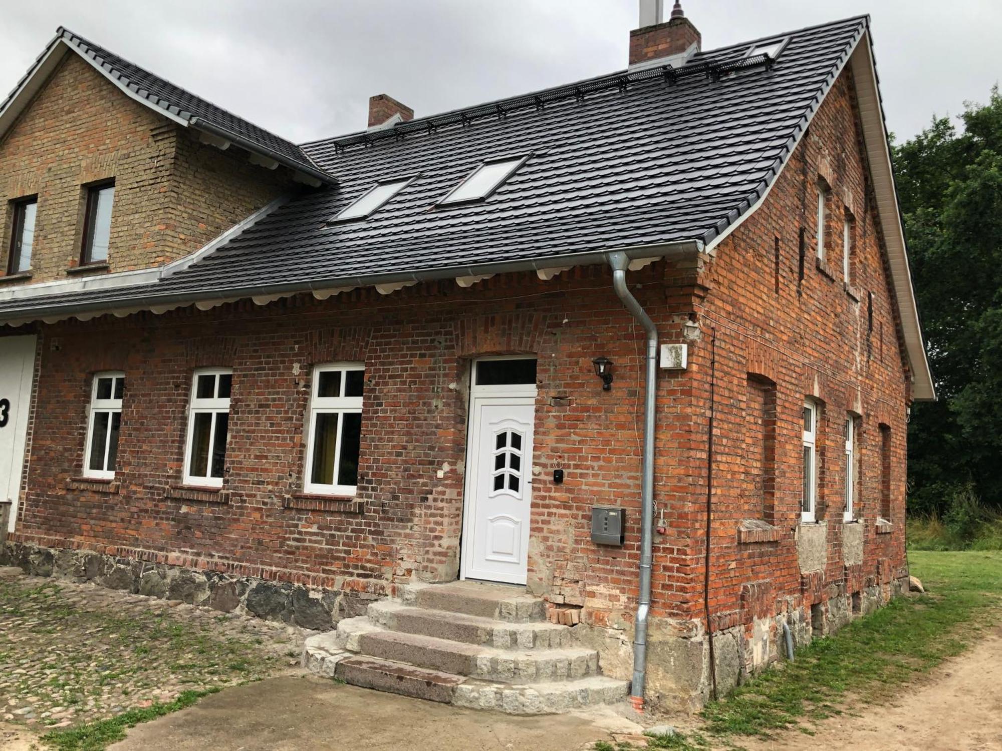 Ferienwohnung Am Rathsburgsee Gramzow Ngoại thất bức ảnh