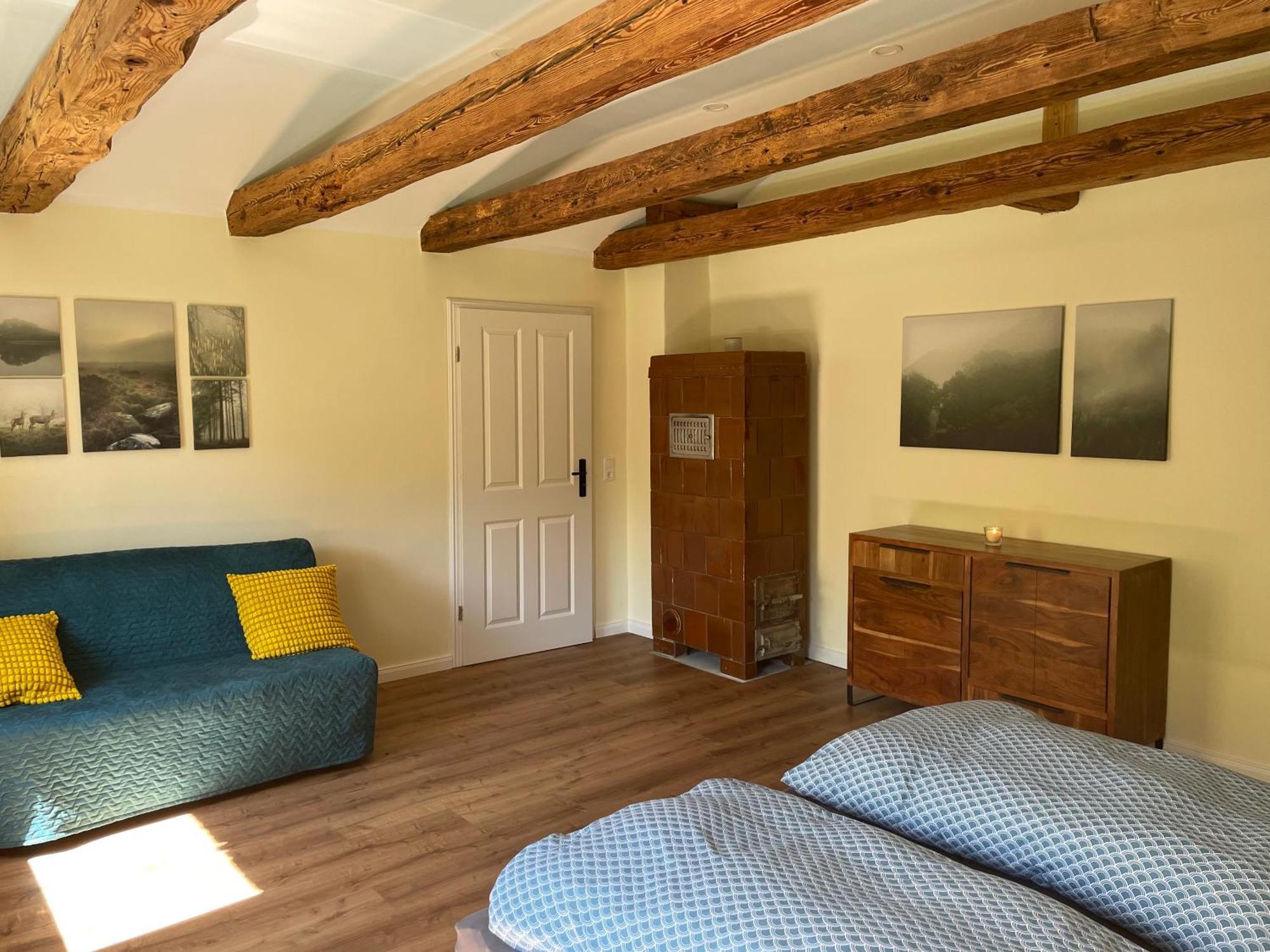 Ferienwohnung Am Rathsburgsee Gramzow Ngoại thất bức ảnh